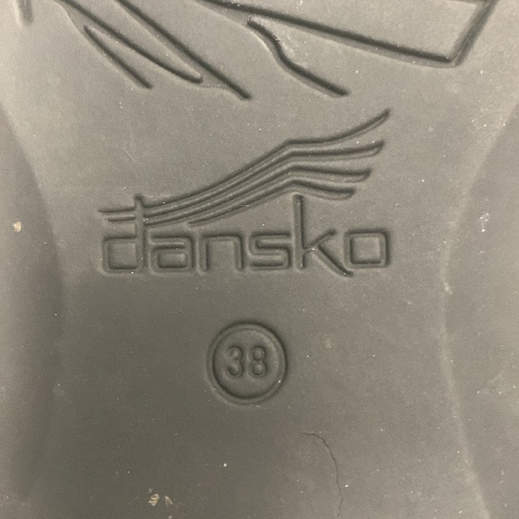 Dansko Reese black leather sandals size eu 38 - Picture 9 of 9